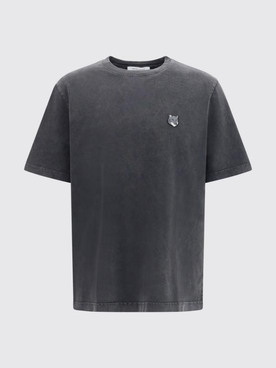 26FW 메종키츠네 반팔 티셔츠 PM00108KJBIT7 0519 Black - MAISON KITSUNE