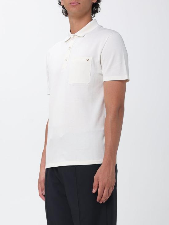 26FW 발렌티노 가라바니 폴로 티셔츠 MH04VBMD A03 Ivory - VALENTINO GARAVANI