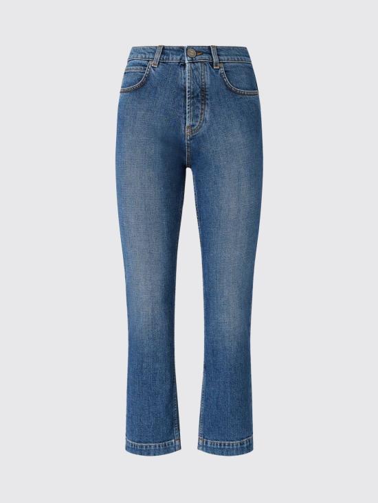 26FW 핑코 데님 팬츠 107385A3KA PJD Blue - PINKO