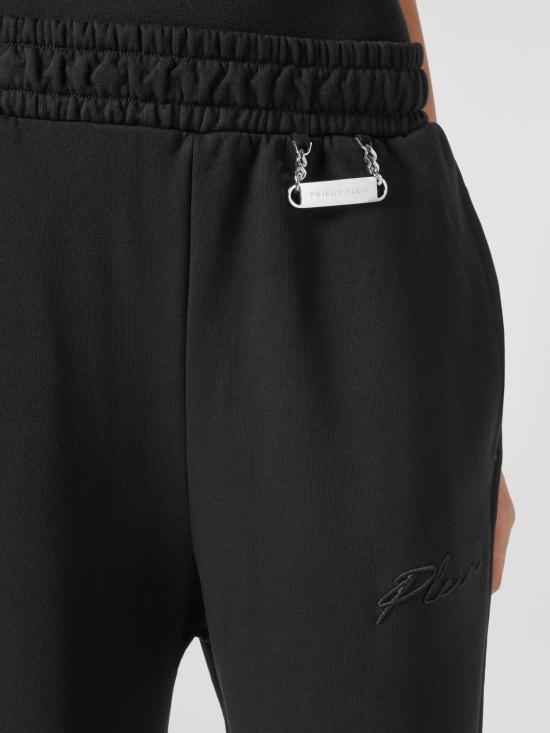 26SS 필립 플레인 트레이닝/조거 팬츠 UABCWJT1419PJO002N 02 Black - PHILIPP PLEIN