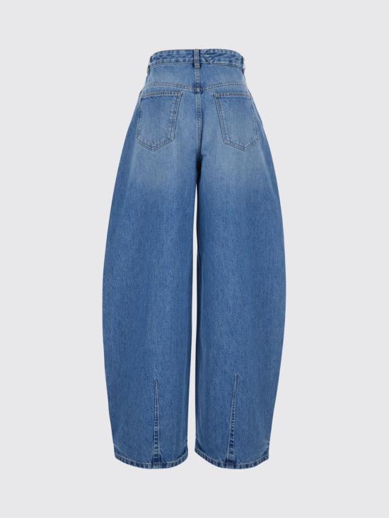 26FW 자크뮈스 더 오발로 드 님 데님 팬츠 PAW00609AD00038 33C Blue - JACQUEMUS