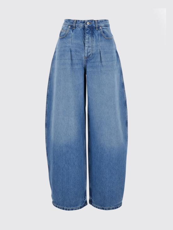 26FW 자크뮈스 더 오발로 드 님 데님 팬츠 PAW00609AD00038 33C Blue - JACQUEMUS