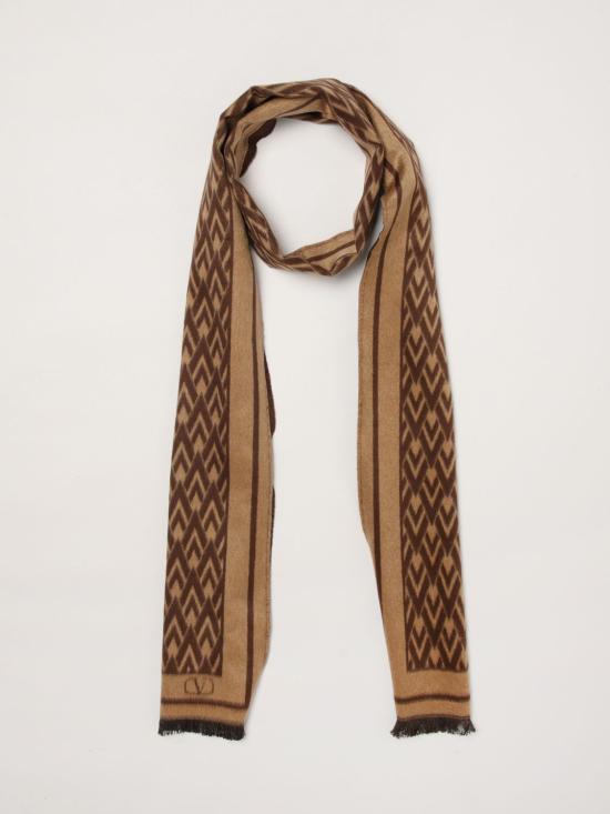 26FW 발렌티노 가라바니 머플러/스카프 EN00GHBS O64 Brown - VALENTINO GARAVANI