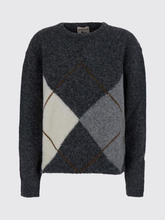 26FW 세미쿠튀르 스웨터 Y6WE90 RMB70 Brown - SEMI-COUTURE
