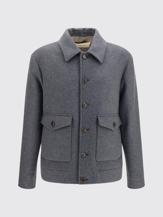 26FW 발렌티노 가라바니 긴팔 셔츠 CJL40BJN J73 Grey - VALENTINO GARAVANI