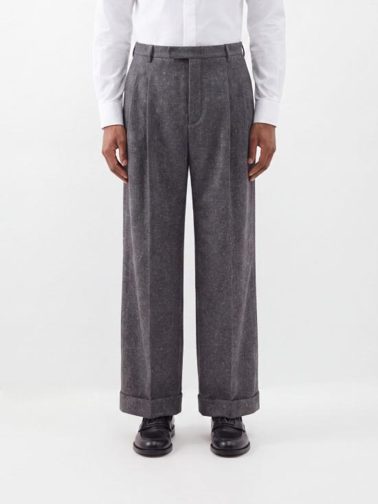 26FW 발렌티노 가라바니 스트레이트 팬츠 RBO25B4C BGU Grey