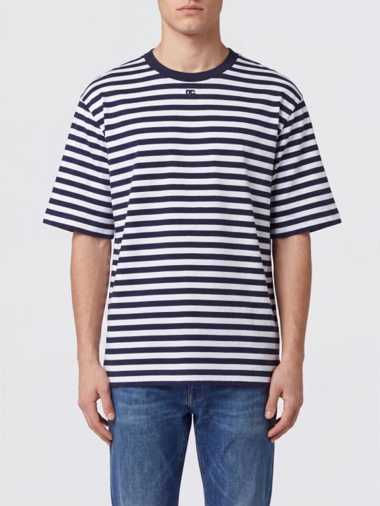26FW 돌체앤가바나 반팔 티셔츠 G8PN9ZFBGAZ S8051 Navy