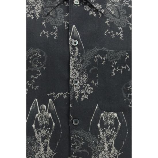 26SS 아워레가시 반팔 셔츠 OUM2262EDPDEATHPAISLBB GRAY - OUR LEGACY