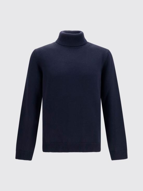 26FW 로베르토 콜리나 터틀넥 263MYB02003 10 Blue - ROBERTO COLLINA