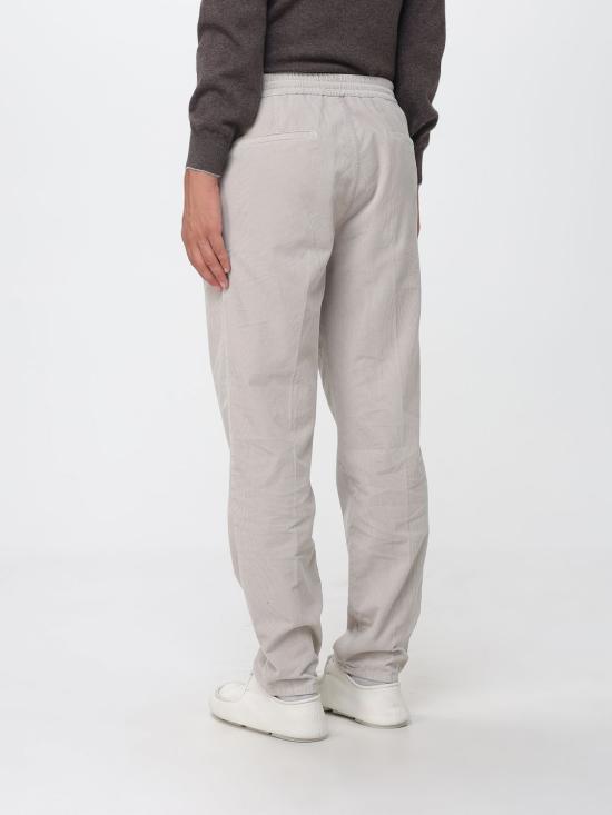 26FW 브루넬로 쿠치넬리 트레이닝/조거 팬츠 M279NE1710 C6333 White - BRUNELLO CUCINELLI