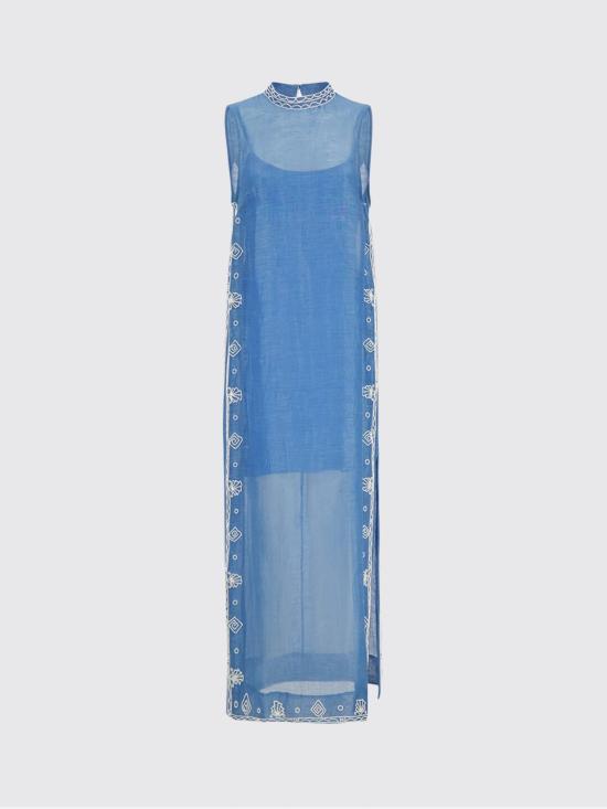 26SS 알레메 롱 원피스 6057D MUL Blue - ALEMAIS
