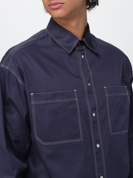 26FW 펜디 데님 셔츠 FS1368B162 F0QA2 Navy - FENDI