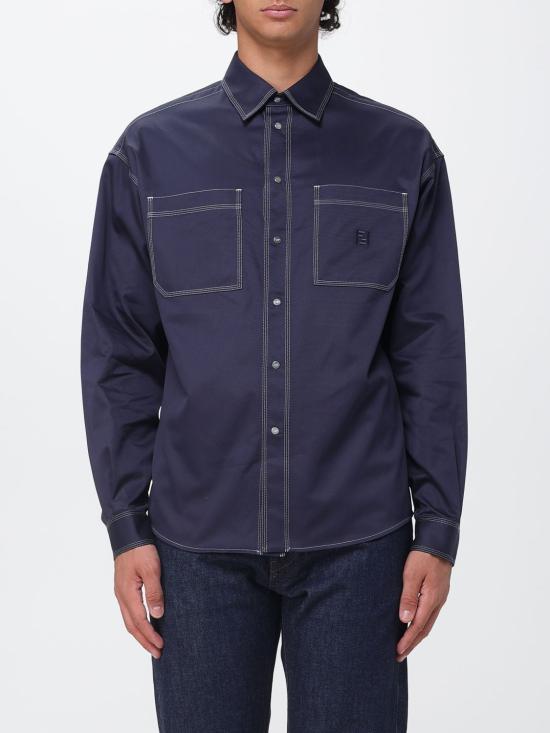 26FW 펜디 데님 셔츠 FS1368B162 F0QA2 Navy