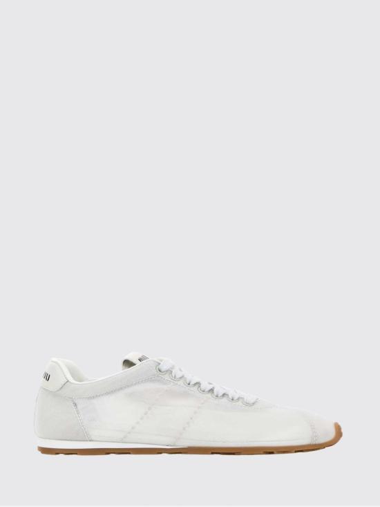 26FW 미우미우 레이스업 메쉬 스니커즈 5E709EF005099 F0009 White