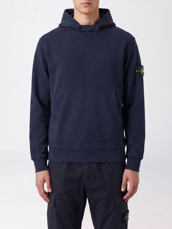 26FW 스톤 아일랜드 후드 티셔츠 6100023S0A20 V0020 Navy