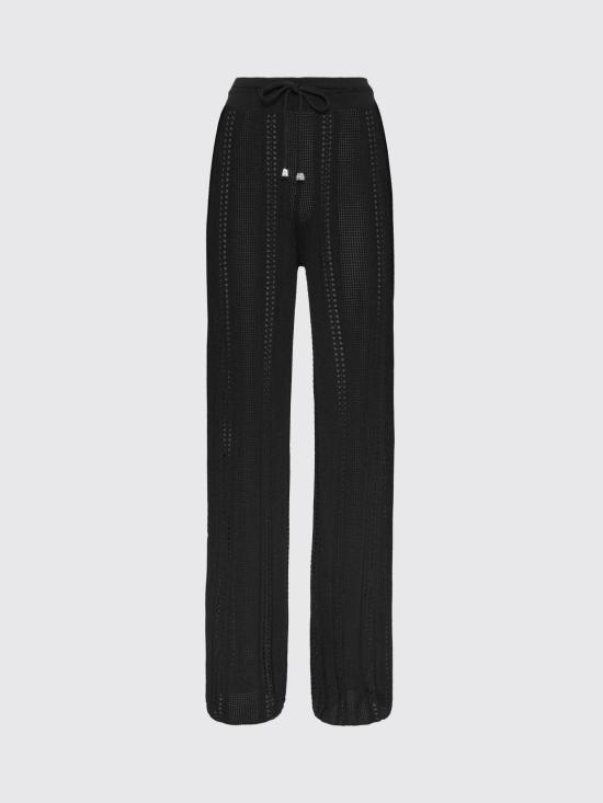 26SS 필립 플레인 스트레이트 팬츠 PAECWKT0159PTE003N 02 Black - PHILIPP PLEIN