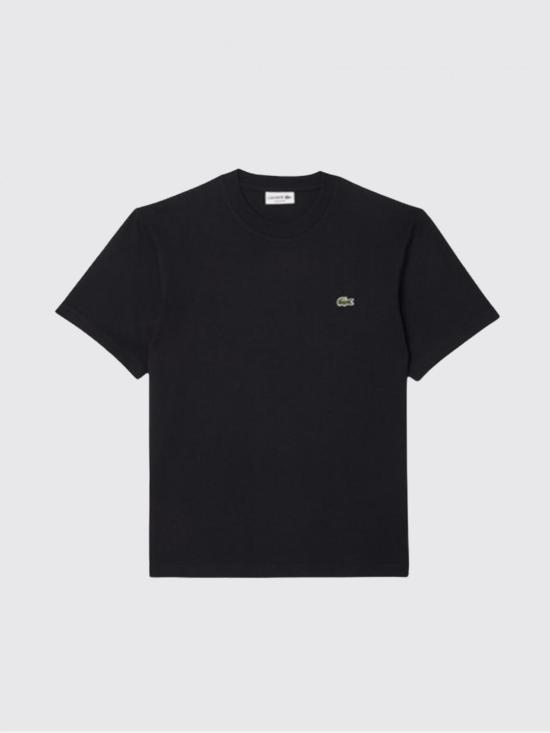 26FW 라코스테 반팔 티셔츠 TH7318 031 Black - LACOSTE