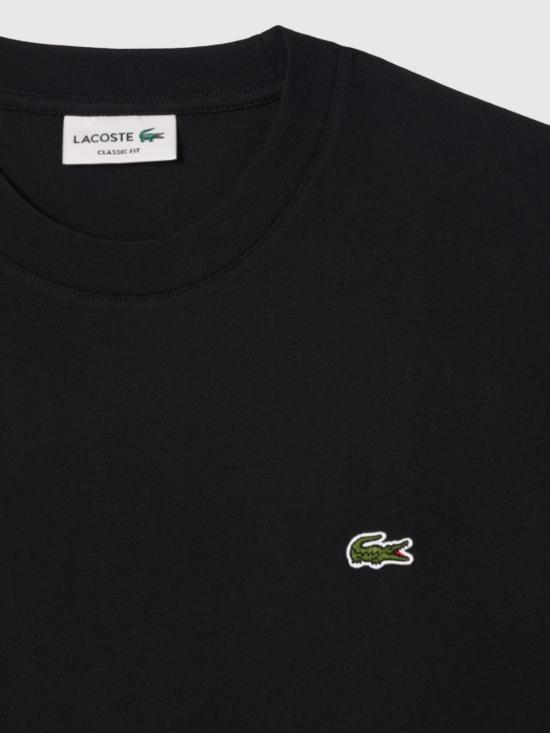 26FW 라코스테 반팔 티셔츠 TH7318 031 Black - LACOSTE