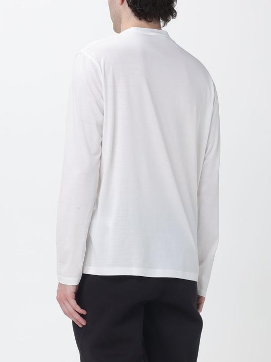 26FW 엠포리오 아르마니 긴팔 티셔츠 EM004591AF13747 U0003 White - EMPORIO ARMANI