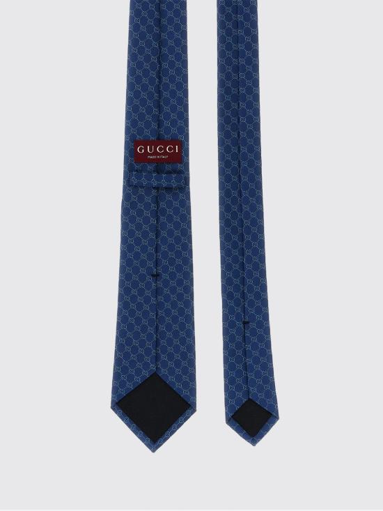 26SS 구찌 GG 넥타이 7443944E217 4969 Blue - GUCCI