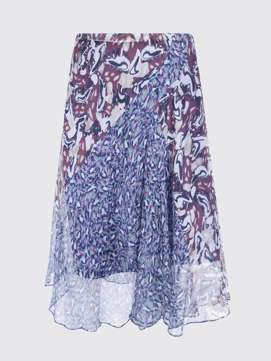 26FW 드리스 반 노튼 롱 스커트 1308054079 508 Multicolor - DRIES VAN NOTEN