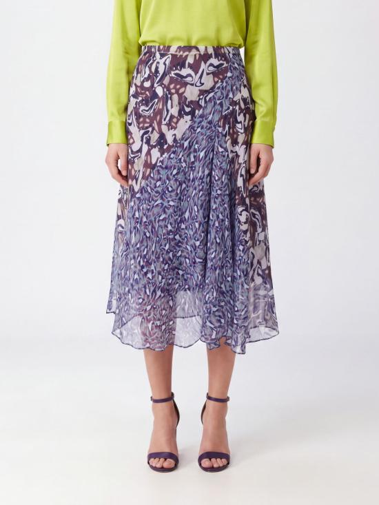 26FW 드리스 반 노튼 롱 스커트 1308054079 508 Multicolor