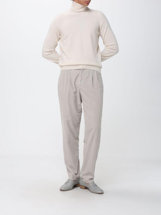 26FW 브루넬로 쿠치넬리 캐시미어 터틀넥 M2200103 CEP23 White - BRUNELLO CUCINELLI