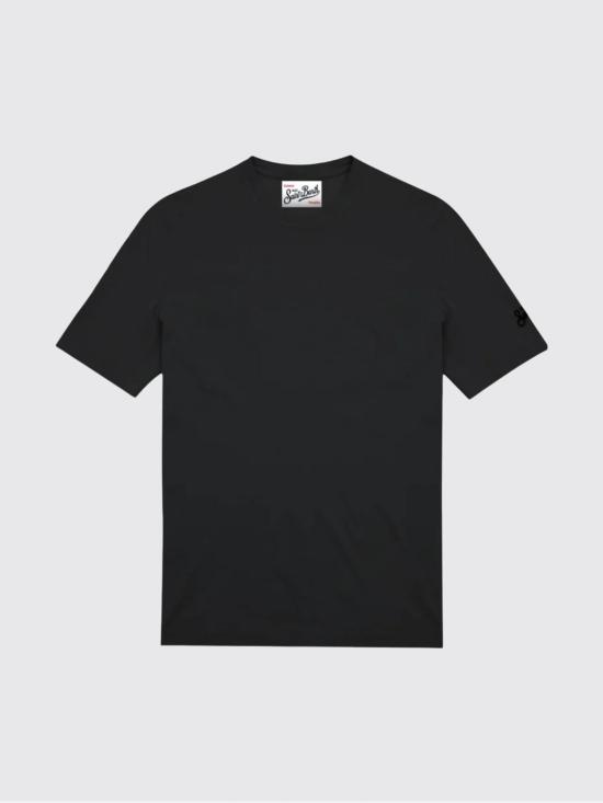 26SS 세인트바쓰 반팔 티셔츠 ORS0001 00208L Black - MC2 SAINT BARTH