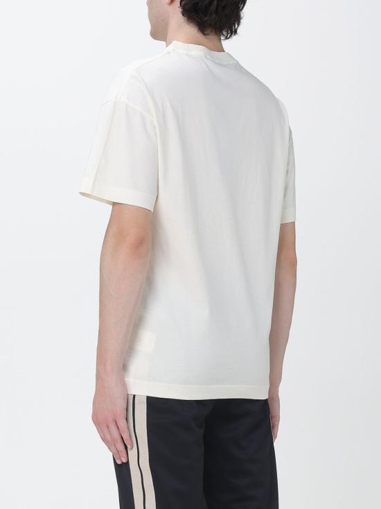 26FW 팜앤젤스 반팔 티셔츠 PAMAA01F26JR01 OFF White - PALM ANGELS