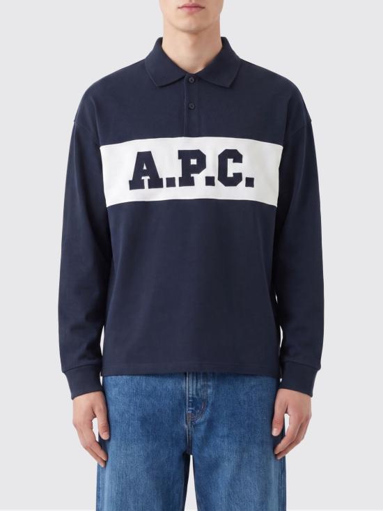 26FW 아페쎄 폴로 티셔츠 COHRUH26633 IAK Navy