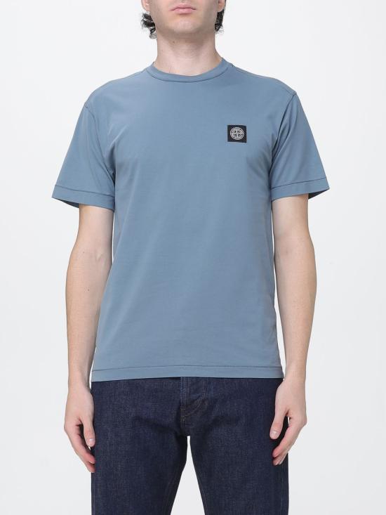 26FW 스톤 아일랜드 반팔 티셔츠 2100027S0013 V002B Blue