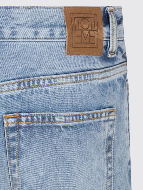 26FW 토템 데님 숏팬츠 263WRB0382FB0423 305 Blue - TOTEME