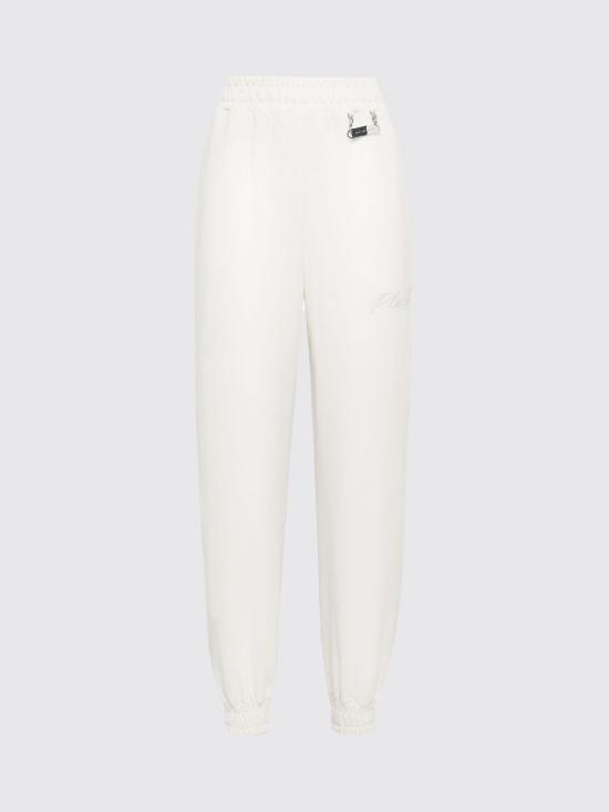 26SS 필립 플레인 트레이닝/조거 팬츠 UABCWJT1419PJO002N 75 Ivory - PHILIPP PLEIN
