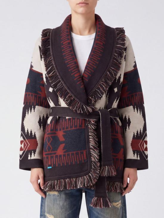 26FW 알라누이 가디건 LWHB064E26KNI001 6017 Brown