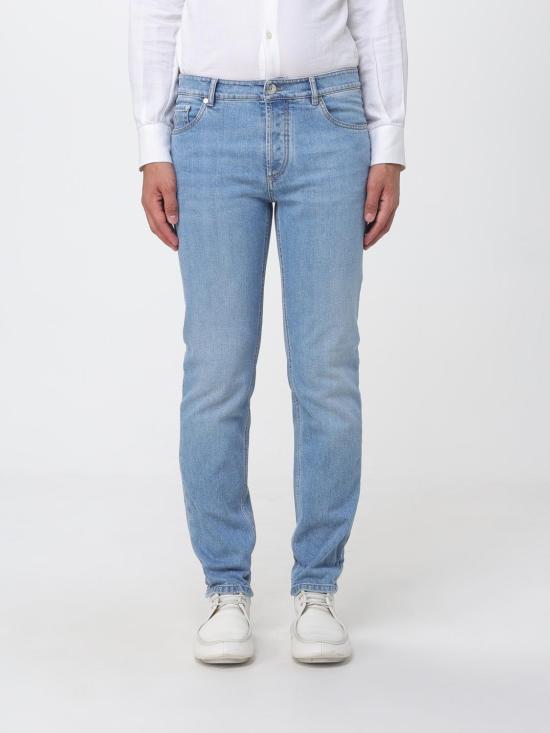 26FW 브루넬로 쿠치넬리 라이트웨이트 데님 팬츠 M283PD3210 C1470 Gnawed Blue