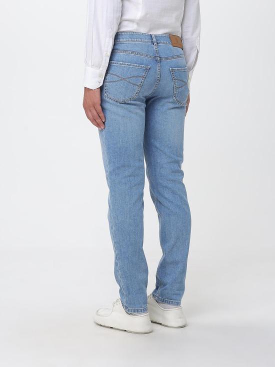 26FW 브루넬로 쿠치넬리 라이트웨이트 데님 팬츠 M283PD3210 C1470 Gnawed Blue - BRUNELLO CUCINELLI