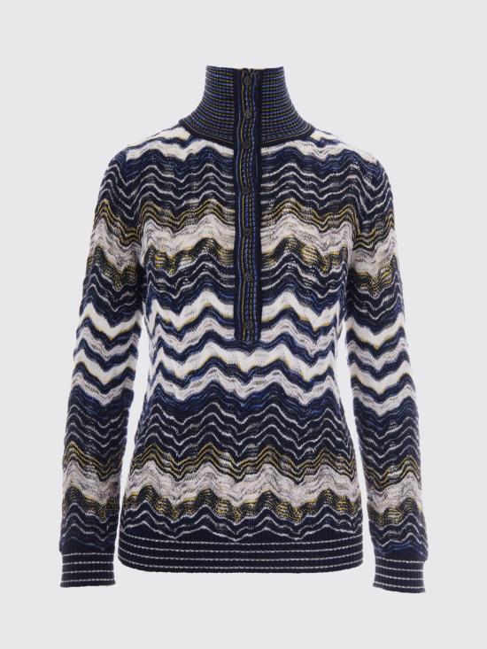 26FW 미소니 터틀넥 DS26WN0CBK01KL S72RK Yellow - MISSONI