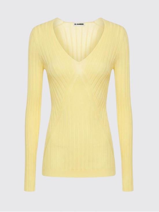 26FW 질샌더 스웨터 J02GP0252J13289 737 Lime - JIL SANDER