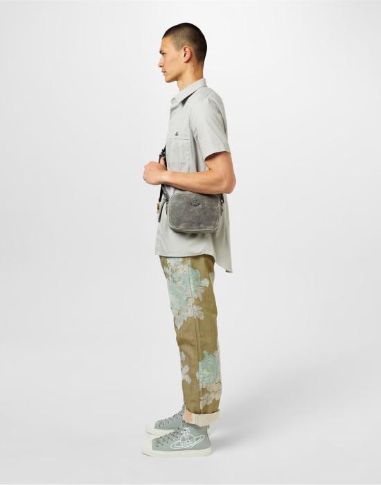  비비안웨스트우드 플림솔 하이탑 스니커즈 75010001MW0004P406 GRAY - VIVIENNE WESTWOOD