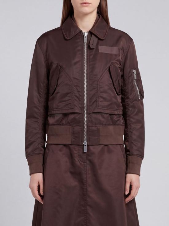 26FW 사카이 자켓 2608582 601 Brown