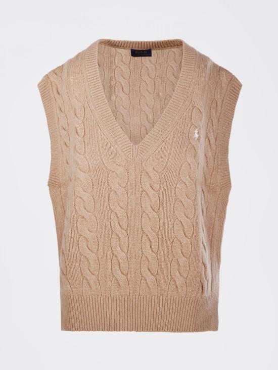 26FW 폴로 랄프로렌 스웨터 211949994 001 Beige - POLO RALPH LAUREN