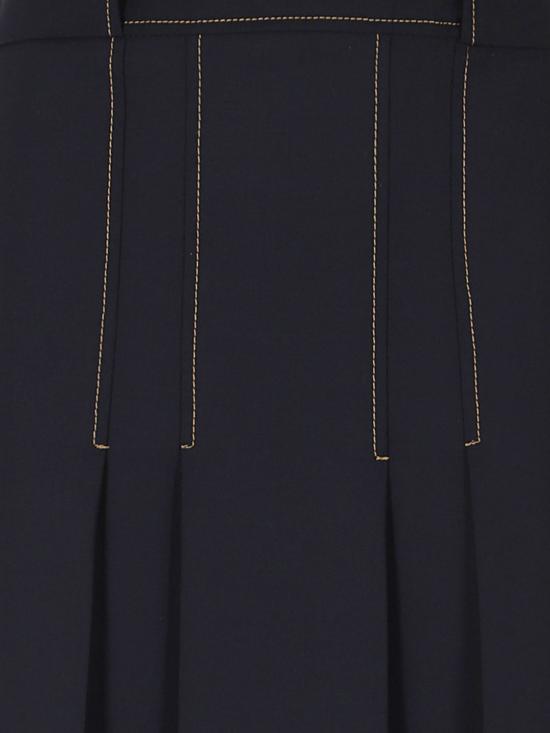 26FW 세미쿠튀르 롱 스커트 Y6WI29 K68 Blue - SEMI-COUTURE