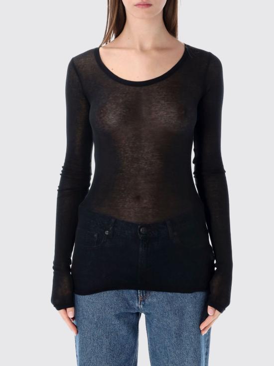26SS 아메리칸 빈티지 긴팔 티셔츠 MAS04 NOIR Black