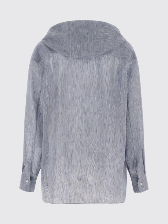 26SS 브루넬로 쿠치넬리 블라우스 MH745RH209 C001 Blue - BRUNELLO CUCINELLI