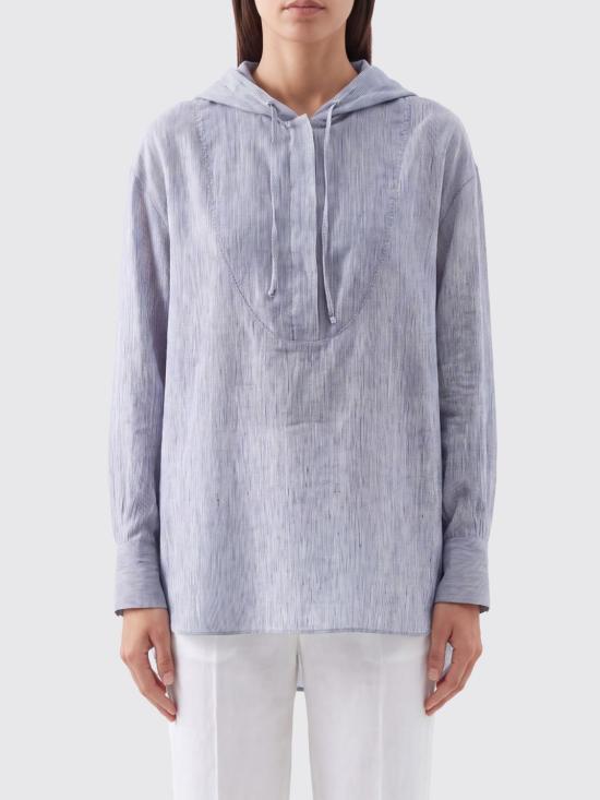 26SS 브루넬로 쿠치넬리 블라우스 MH745RH209 C001 Blue