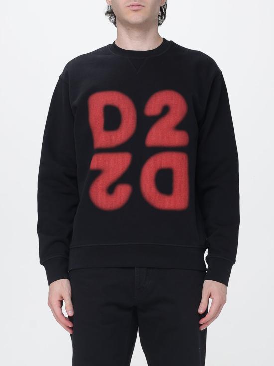 26FW 디스퀘어드2 긴팔 티셔츠 S74GU0976D25028 900 Black