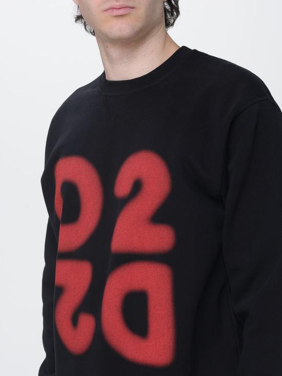 26FW 디스퀘어드2 긴팔 티셔츠 S74GU0976D25028 900 Black - DSQUARED2
