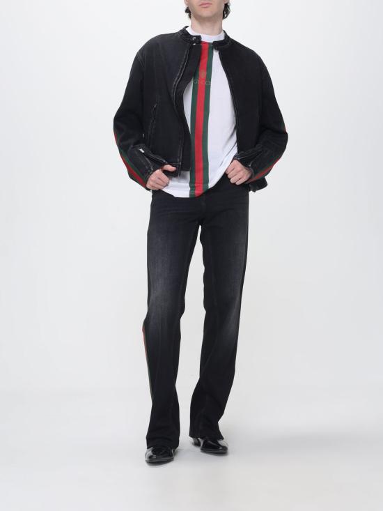 26FW 구찌 데님 팬츠 875555XDDID 1000 Black - GUCCI