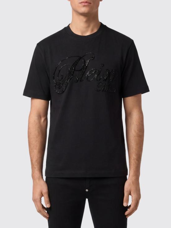 25FW 필립 플레인 반팔 티셔츠 FAECMTK8411PJY002N 02 Black