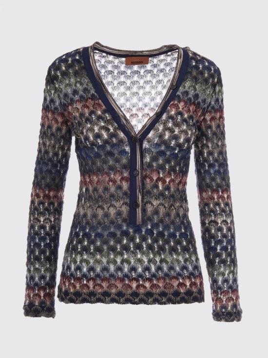 26FW 미소니 스웨터 DS26WN0UBR015P SMSPV Multicolor - MISSONI